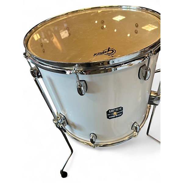 Used Gretsch Drums 4 Piece Energy Classic White Drum Kit