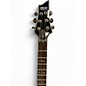Used Schecter Guitar Research Damien Elite 6 Floyd Rose Silver Sparkle Solid Body Electric Guitar