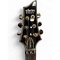 Used Schecter Guitar Research Damien Elite 6 Floyd Rose Silver Sparkle Solid Body Electric Guitar