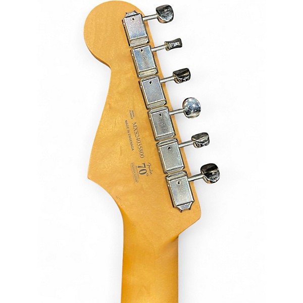 Used Fender 70th anniversary player strat nebula Solid Body Electric Guitar
