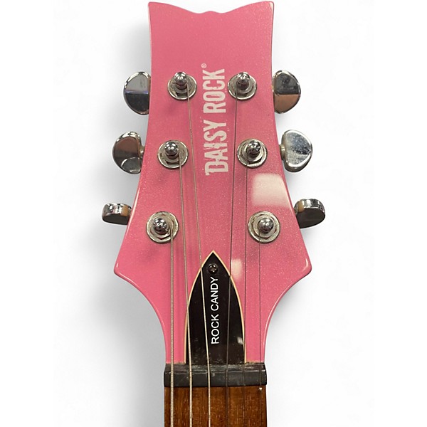 Used Daisy Rock Rock Candy Atomic Pink Solid Body Electric Guitar