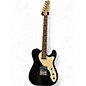 Used Squier Vintage Modified Telecaster Thinline Black Hollow Body Electric Guitar