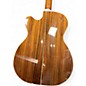 Used Zager ZAD80OMCE Natural Acoustic Electric Guitar
