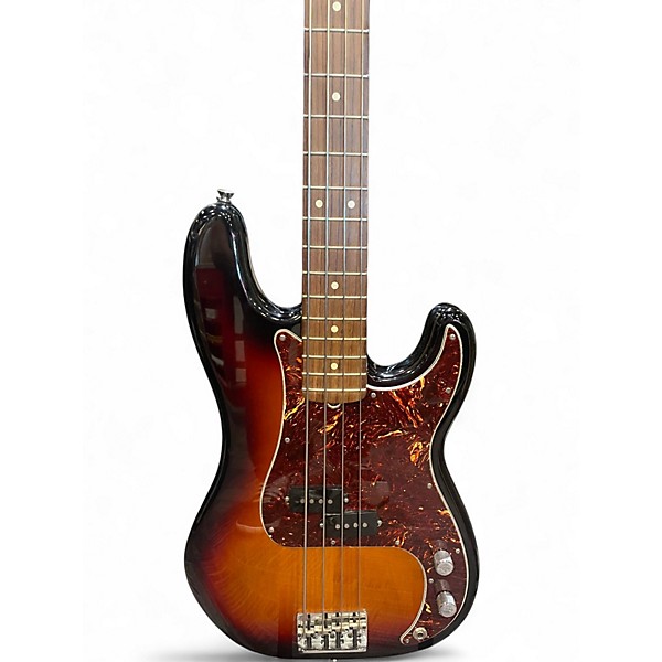 Used 2013 Fender American Professional Precision Bass 2 Color Sunburst Electric Bass Guitar
