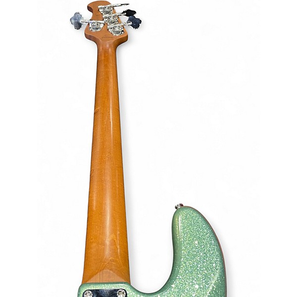 Used Sterling by Music Man StingRay Sea Foam Sparkle Electric Bass Guitar