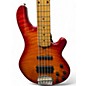 Used Lakland 55-02 Skyline Series 5 String Honey Burst Electric Bass Guitar