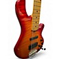 Used Lakland 55-02 Skyline Series 5 String Honey Burst Electric Bass Guitar