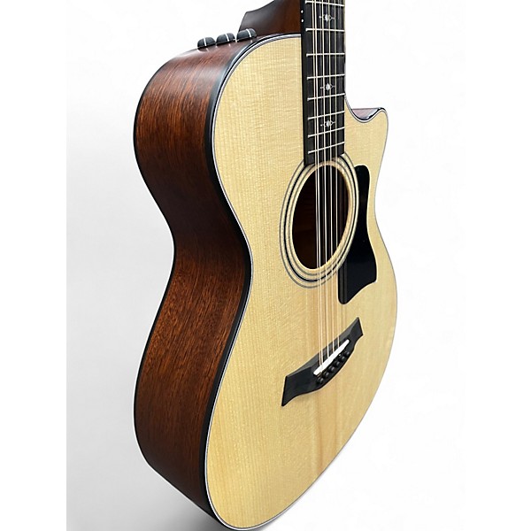 Used Taylor 352CE Natural 12 String Acoustic Electric Guitar