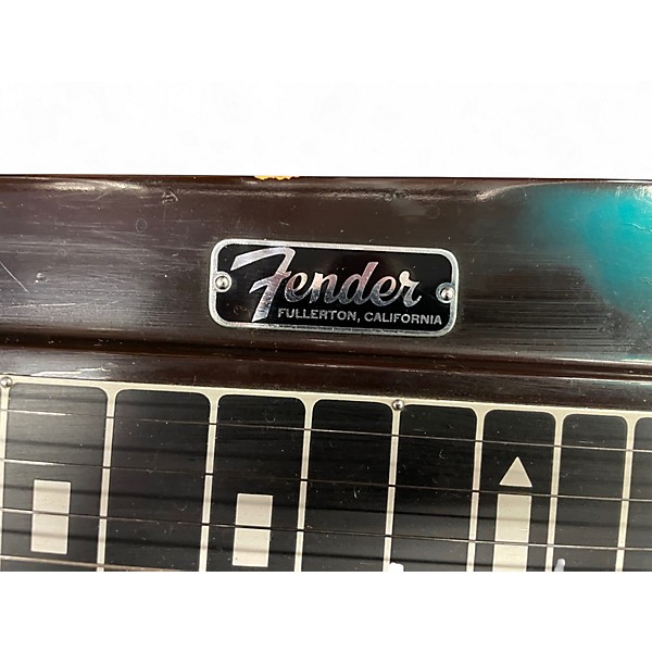 Vintage 1965 Fender Stringmaster 6 Black Lap Steel