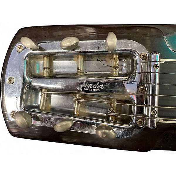 Vintage 1965 Fender Stringmaster 6 Black Lap Steel