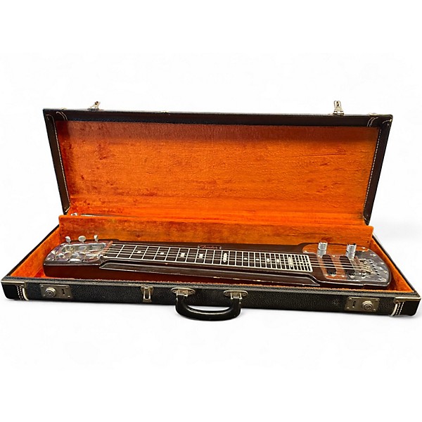 Vintage 1965 Fender Stringmaster 6 Black Lap Steel