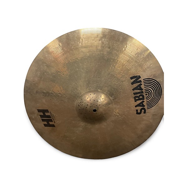 Used SABIAN 21in HH Raw Bell Dry Ride Brilliant Cymbal