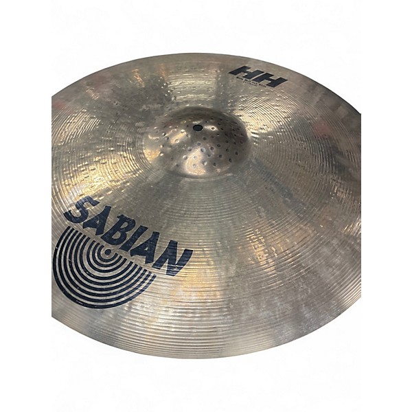 Used SABIAN 21in HH Raw Bell Dry Ride Brilliant Cymbal