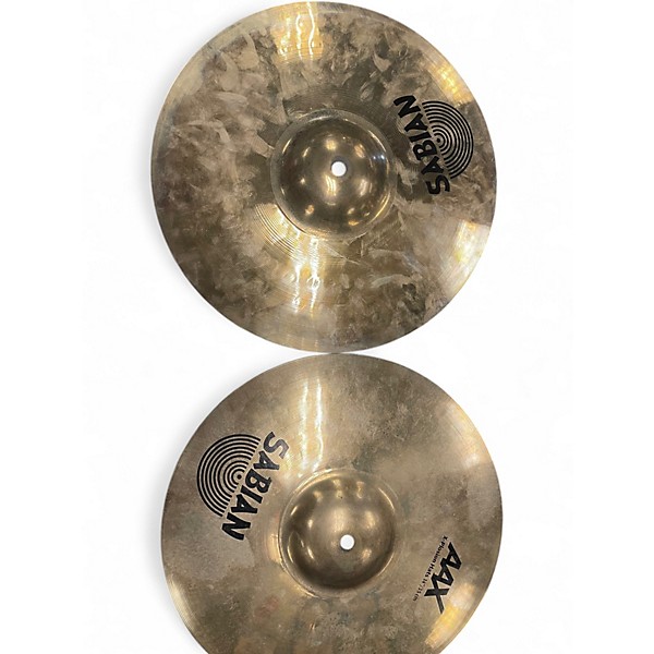 Used SABIAN 14in AAX Xplosion Hi Hat Pair Cymbal
