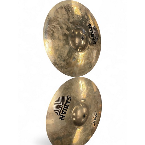 Used SABIAN 14in AAX Xplosion Hi Hat Pair Cymbal