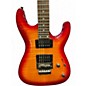 Used Dean Custom 350F FLAME BURST Solid Body Electric Guitar