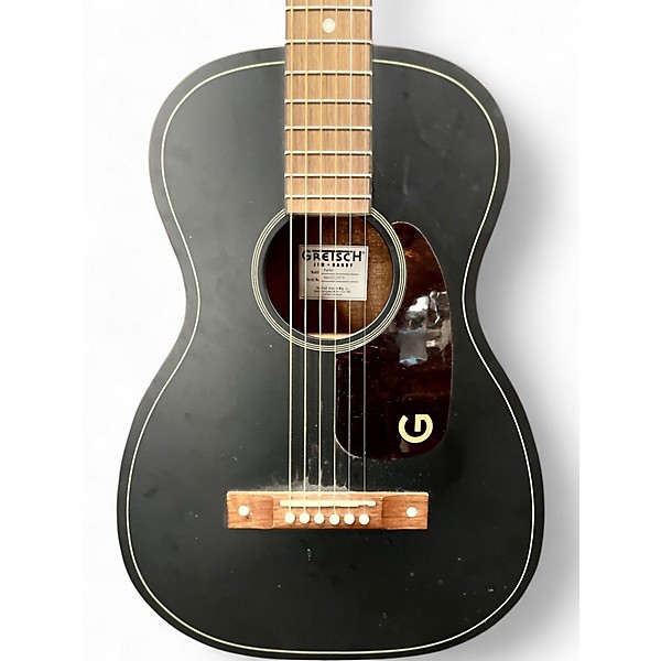Used Gretsch Guitars Jim Dandy Parlor Black Acoustic Guitar