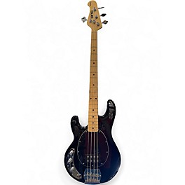 Used Sterling by Music Man Sub 4 Black Electric Bass Guitar