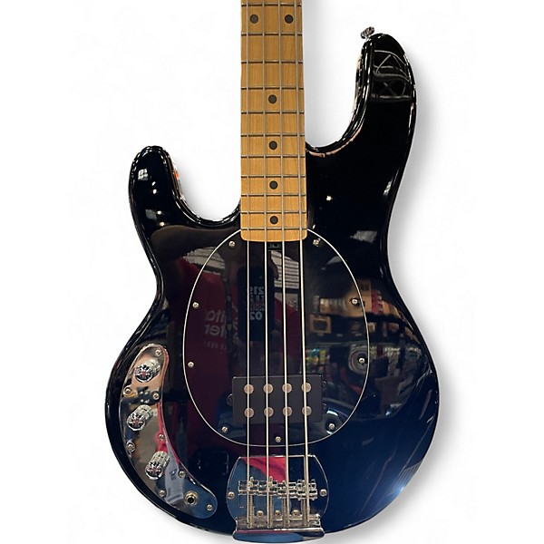 Used Sterling by Music Man Sub 4 Black Electric Bass Guitar