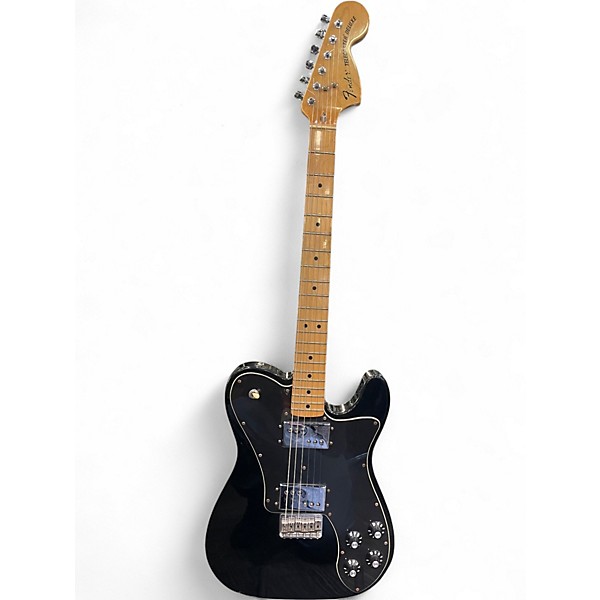 Used Fender Classic Series '72 Telecaster Deluxe Black Solid Body Electric Guitar