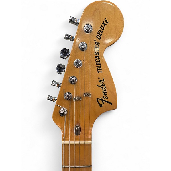 Used Fender Classic Series '72 Telecaster Deluxe Black Solid Body Electric Guitar
