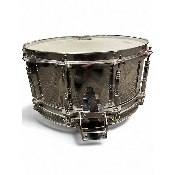 Used Pearl 8X14 Free Floating Snare Chrome Drum