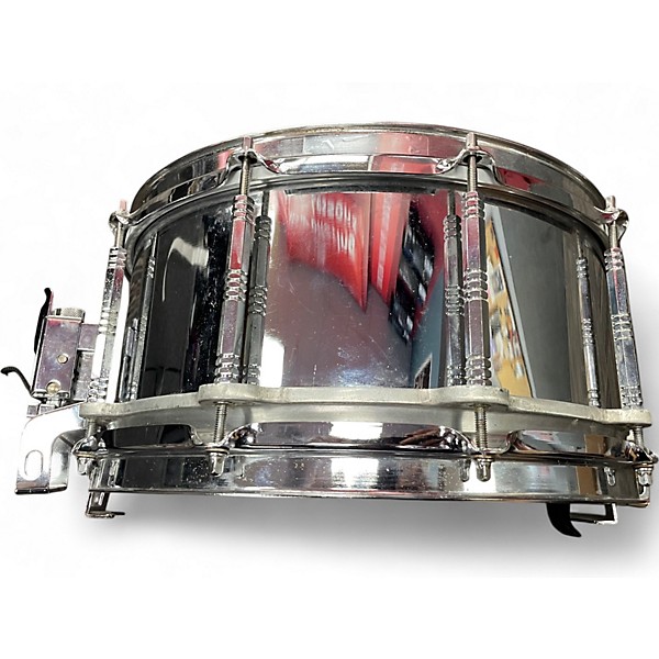 Used Pearl 8X14 Free Floating Snare Chrome Drum