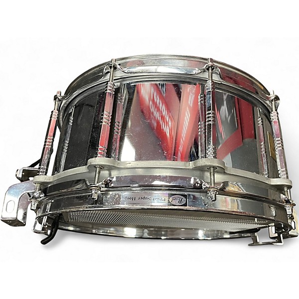 Used Pearl 8X14 Free Floating Snare Chrome Drum