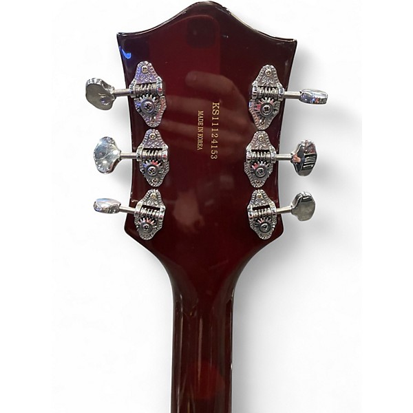 Used Gretsch Guitars G5122 Burgundy Hollow Body Electric Guitar