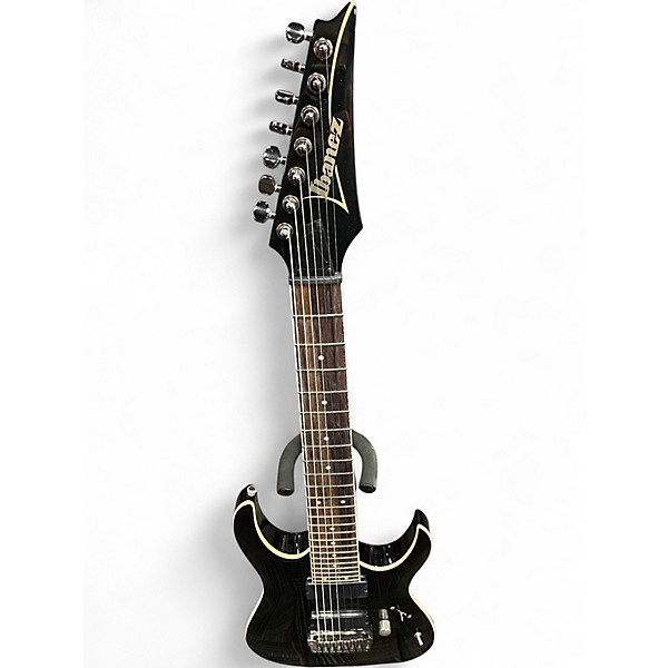 Used Ibanez RGA7 Black Solid Body Electric Guitar