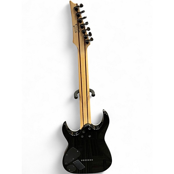 Used Ibanez RGA7 Black Solid Body Electric Guitar