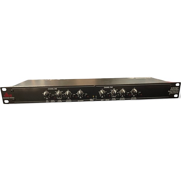 Used dbx 223XL Stereo 2-Way/Mono 3-Way Crossover