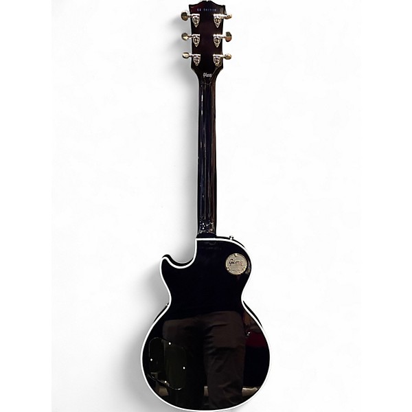 Used Gibson LES PAUL CUSTOM BATS IN FLIGHT Dark Blue Burst Solid Body Electric Guitar