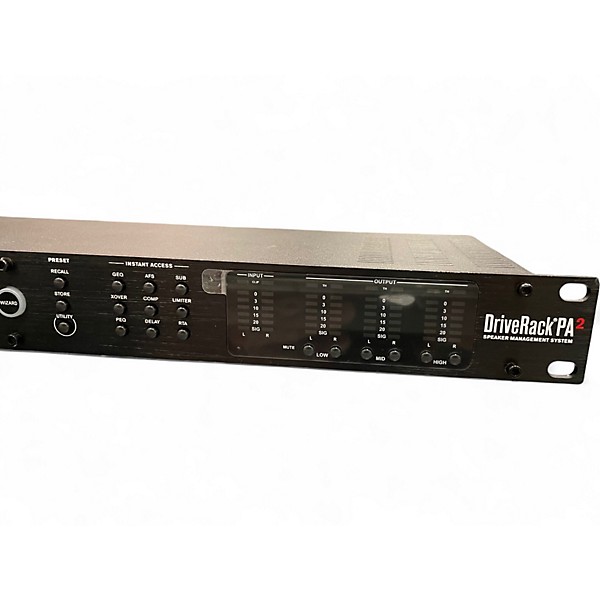 Used dbx DriveRack PA2 Signal Processor