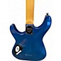 Used Schecter Guitar Research Omen Extreme 6 Blue Solid Body Electric Guitar