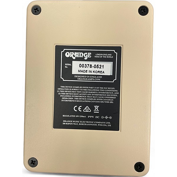 Used Orange Amplifiers Acoustic Pedal Pedal