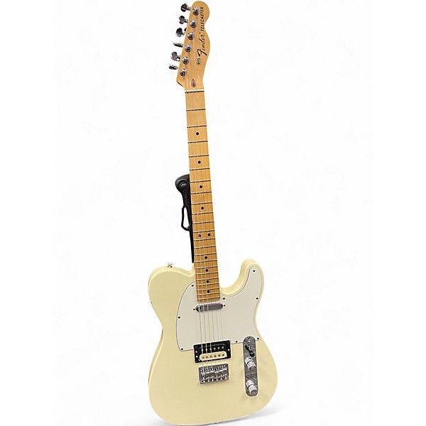 Used Fender USA Pro Telecaster HS Olympic White Solid Body Electric Guitar