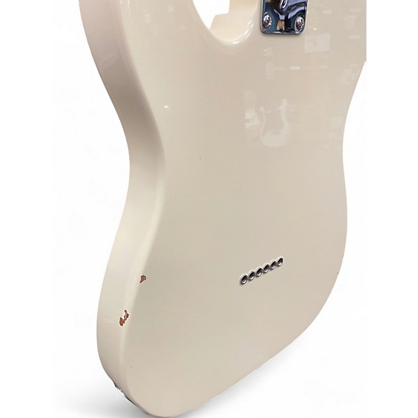 Used Fender USA Pro Telecaster HS Olympic White Solid Body Electric Guitar
