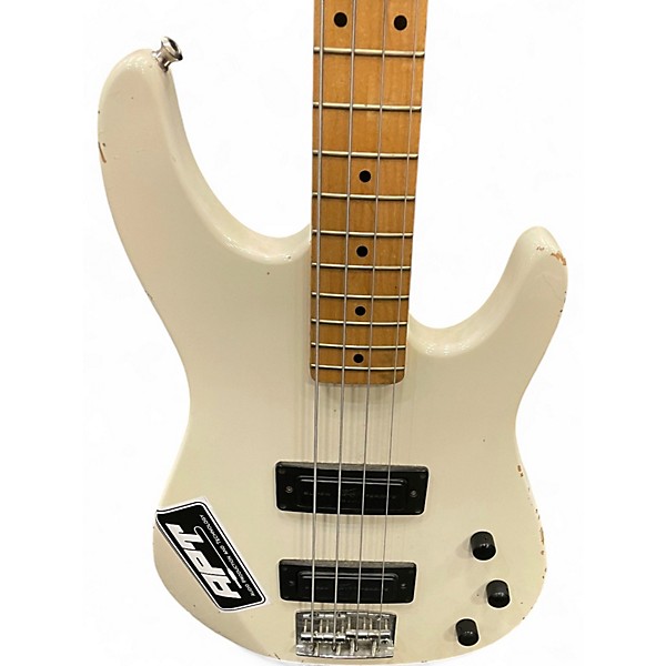 Used Peavey Foundation Bass Cream Electric Bass Guitar