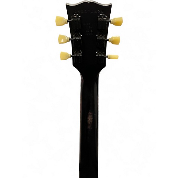 Used Gibson Les Paul CM 2015 Trans Black Solid Body Electric Guitar