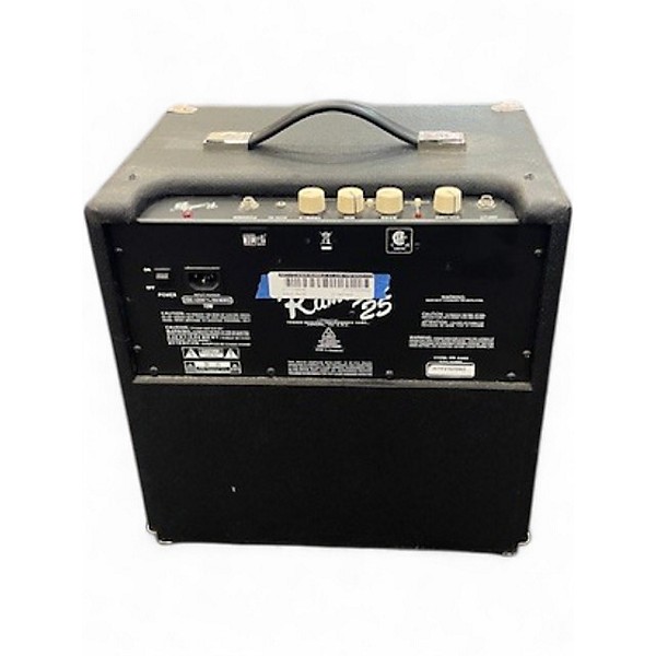 Used Fender Rumble V3 25w 1x8 Bass Combo Amp
