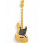 Used Squier Classic Vibe 70s Jazz Bass Natural Electric Bass Guitar thumbnail