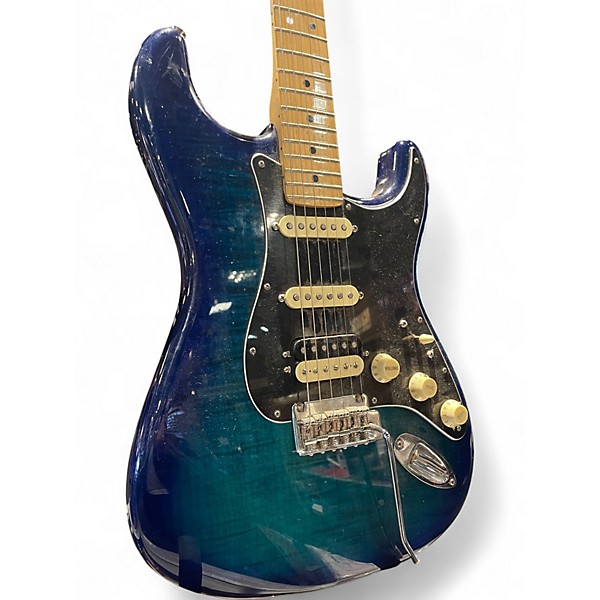 Used Fender Fender Limited Edition Standard Stratocaster BLUE BURST Solid Body Electric Guitar