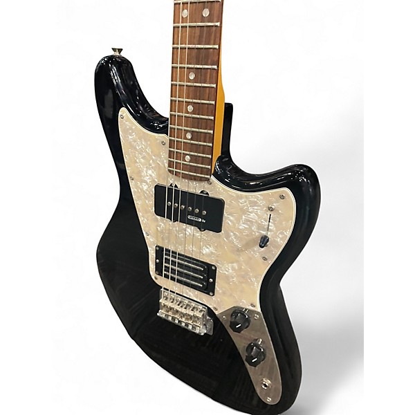 Used Fender Modern Player Marauder Black and White Solid Body Electric Guitar