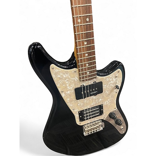 Used Fender Modern Player Marauder Black and White Solid Body Electric Guitar