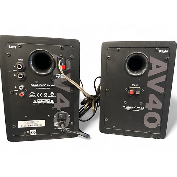 Used M-Audio AV40 Powered Monitor