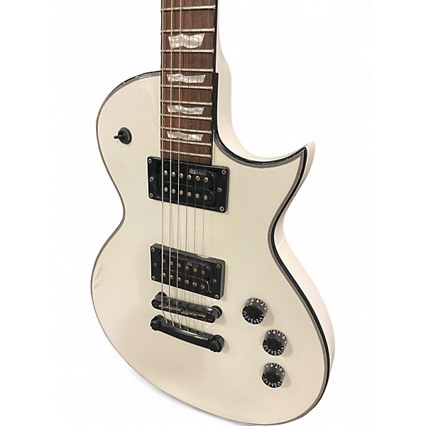 Used ESP LTD EC256 White Solid Body Electric Guitar