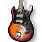 Used Harmony H-802 2 Tone Sunburst Solid Body Electric Guitar