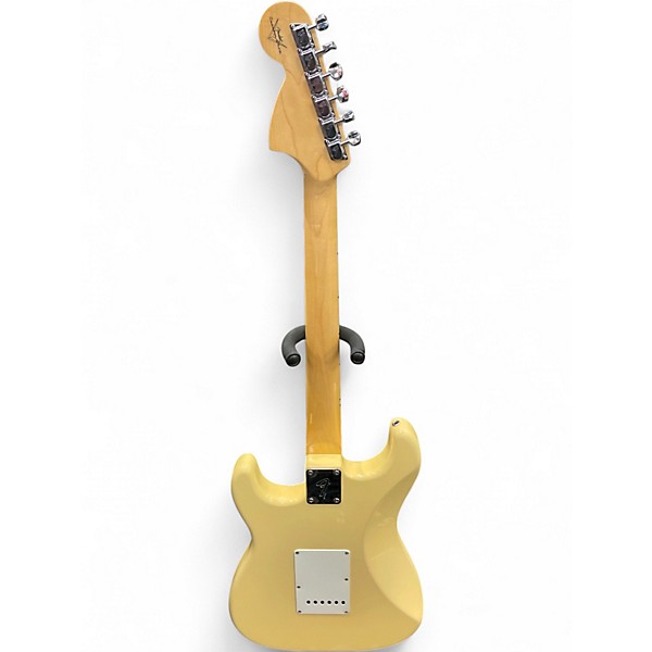 Used 2025 Fender Malmsteen Strat NOS Vintage White Solid Body Electric Guitar