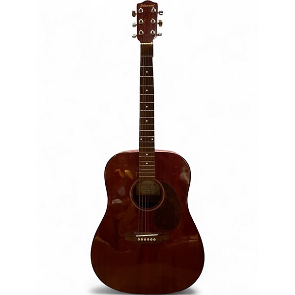Used Johnson JGD10 Mahogany Acoustic Guitar